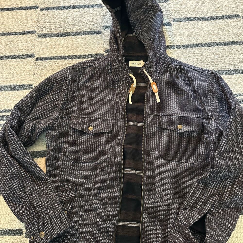 Taylor Stitch Winslow Parka in Wool Beach Cloth